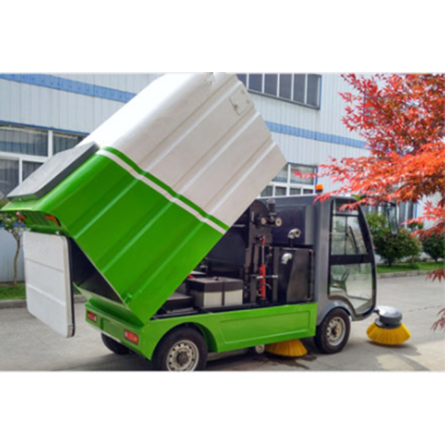 All electric Enclosed Road Sweeper